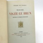 Couverture du livre Estimation du livre « madame Vigée-Le Brun : peintre de Marie-Antoinette »