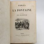 Couverture du livre Estimation du livre « fables de La Fontaine illustrées par Grandville »