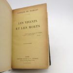 Couverture du livre Estimation du livre « les Vivants et les Morts »