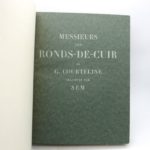 Couverture du livre Estimation du livre « messieurs les ronds-de-cuir »