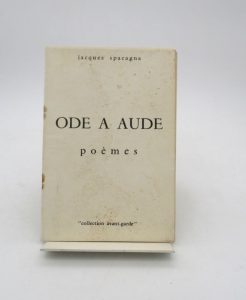 Estimation Edition originale - Couverture du livre Estimation du livre « ode à Aude. Poèmes »