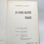 Couverture du livre Estimation du livre « en votre gravité – Visages »