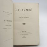 Couverture du livre Estimation du livre « salammbô »