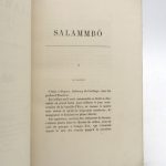 Couverture du livre Estimation du livre « salammbô »