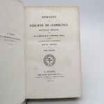 Couverture du livre Estimation du livre « mémoires de Philippe de Commynes »