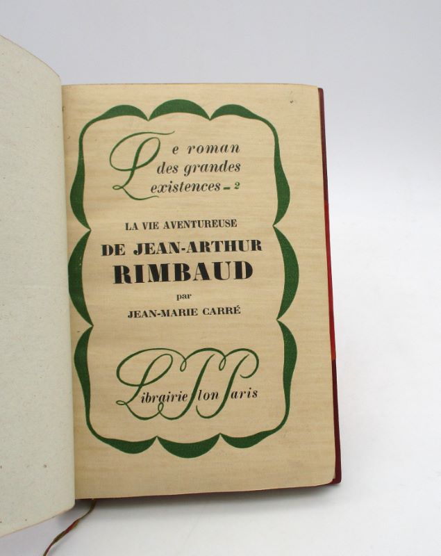 Couverture du livre Estimation du livre « la Vie aventureuse de Jean-Arthur Rimbaud »
