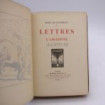Couverture du livre Estimation du livre « lettres à l’amazone »