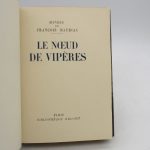Couverture du livre Estimation du livre « le Noeud de vipères »