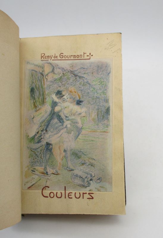 Couverture du livre Estimation du livre « couleurs : contes nouveaux suivis de Choses anciennes »