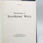 Couverture du livre Estimation du livre « hommage à Sosthène Weis »