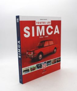 Estimation Ouvrages spécialisés – Chasse - Couverture du livre Estimation du livre « toutes les SIMCA 1934-1980 »