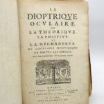 Couverture du livre Estimation du livre « la Dioptrique oculaire ou la Théorique, la positive, et la mécanique, de l’oculaire dioptrique en toutes ses espèces »