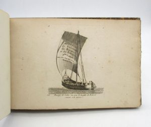 Estimation Voyages-Atlas - Couverture du livre Estimation du livre « album d’eaux-fortes de bâtiments navals de Pierre Ozanne »