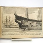 Couverture du livre Estimation du livre « plusieurs sortes des grands vaisseaux dessinés en divers lieux naturels »