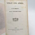 Couverture du livre Estimation du livre « vingt ans après »