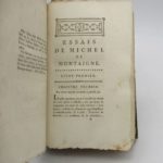 Couverture du livre Estimation du livre « les Essais de Michel, seigneur de Montaigne »