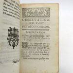 Couverture du livre Estimation du livre « observations sur l’art des accouchements »