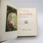 Couverture du livre Estimation du livre « le Lys rouge »
