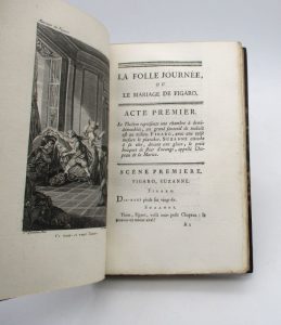 Estimation Edition originale - Couverture du livre Estimation du livre « la Folle Journée ou le Mariage de Figaro »