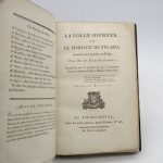 Couverture du livre Estimation du livre « la Folle Journée ou le Mariage de Figaro »