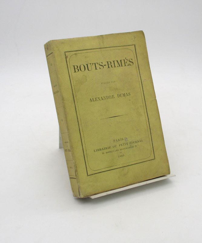 Couverture du livre Estimation du livre « bouts-rimés »