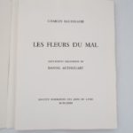 Couverture du livre Estimation du livre « les Fleurs du mal »