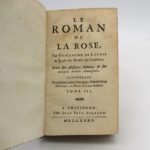 Couverture du livre Estimation du livre « le Roman de la rose »