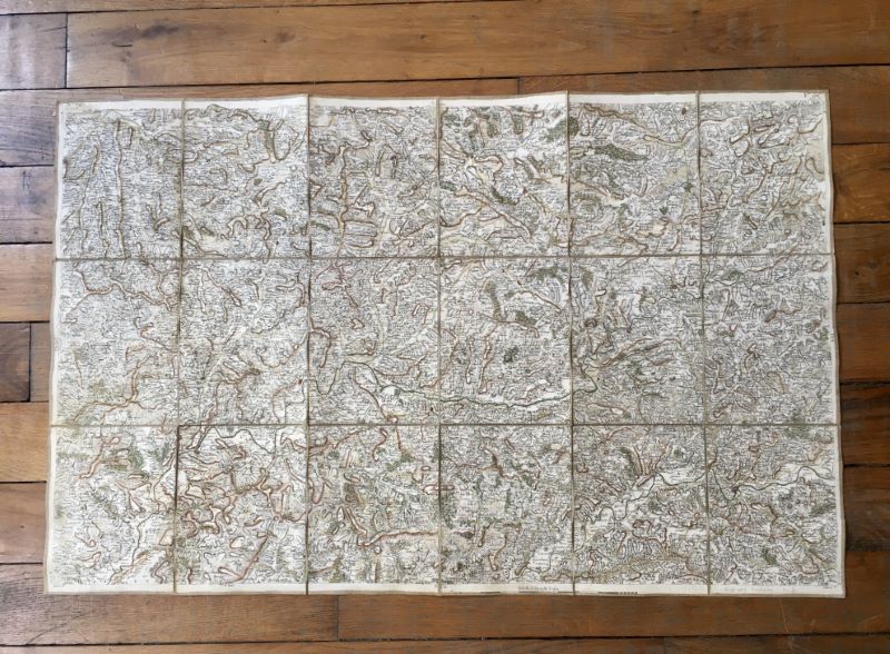 Couverture du livre Estimation du livre « carte en couleurs de la région de Périgueux »