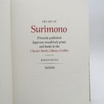 Couverture du livre Estimation du livre « the Art Of Surimono – Privately Published Japanese Woodblock Prints and Books in the Chester Beatty Library »