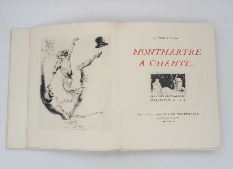 Couverture du livre Estimation du livre « de 1918 à 1944… Montmartre a chanté… »