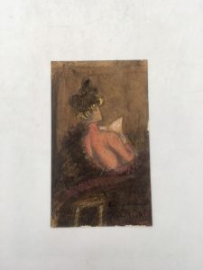 Estimation Beaux-Arts - Couverture du livre Estimation du livre « portrait d’une femme de dos : pastel et gouache signé »