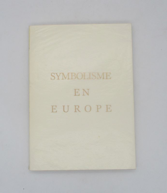 Couverture du livre Estimation du livre « symbolisme en Europe »