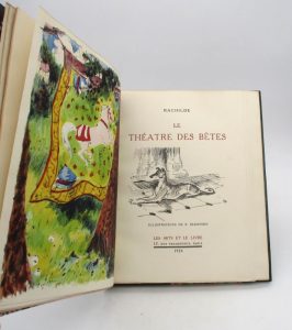 Estimation Livre illustré - Couverture du livre Estimation du livre « le Théâtre des bêtes »
