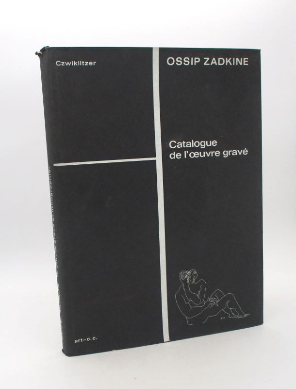 Couverture du livre Estimation du livre « ossip Zadkine- Le Sculpeur-Graveur 1919-1967 : Catalogue de l’oeuvre gravé »