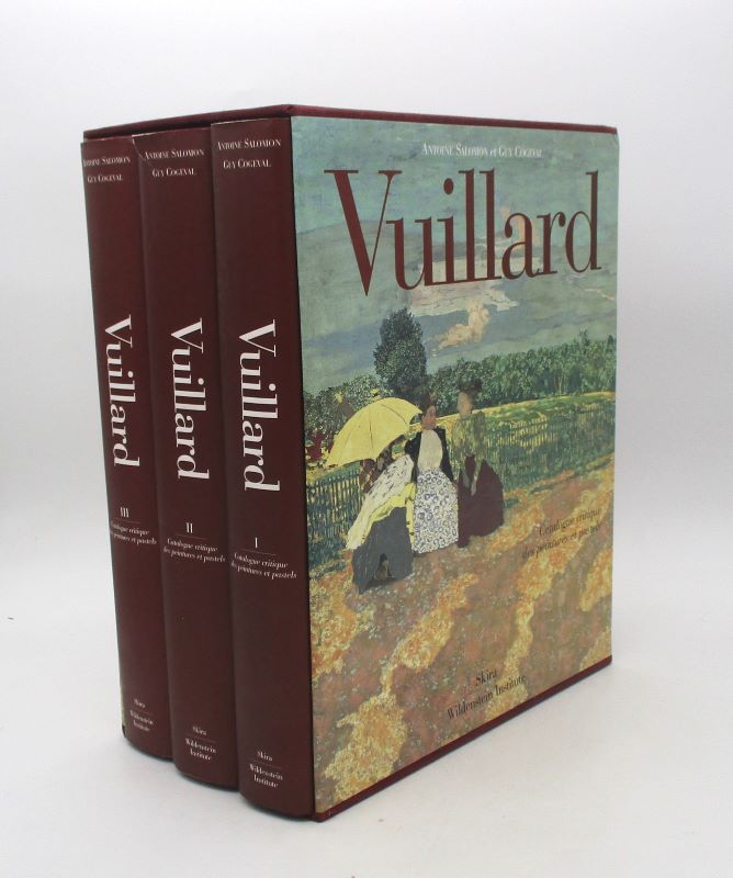 Couverture du livre Estimation du livre « vuillard : Catalogue critique des peintures et pastels »