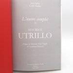 Couverture du livre Estimation du livre « l’Oeuvre complet de Maurice Utrillo : tome Ier seul »