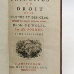 Couverture du livre Estimation du livre « principes du droit de la nature et des gens »