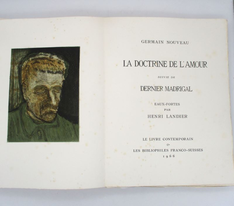 Couverture du livre Estimation du livre « la Doctrine de l’amour suivie de Dernier Madrigal »