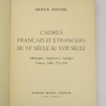 Couverture du livre Estimation du livre « cadres français et étrangers du XVe siècle au XVIIIe siècle »