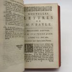 Couverture du livre Estimation du livre « nouvelles lettres de Mr Pierre Bayle »
