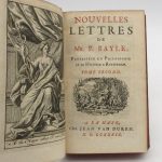 Couverture du livre Estimation du livre « nouvelles lettres de Mr Pierre Bayle »