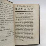Couverture du livre Estimation du livre « de la nature humaine »