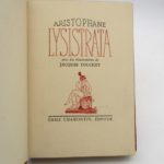 Couverture du livre Estimation du livre « lysistrata »