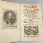 Couverture du livre Estimation du livre « hierozoicon sive Bipertitum opus de Animalibus »