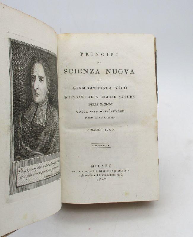 Couverture du livre Estimation du livre « principi di scienza nuova »