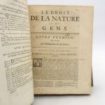 Couverture du livre Estimation du livre « le Droit de la Nature et des gens ou système général des principes les plus importants de la morale, de la jurisprudence et de la politique  [suivi de : ]  Oratio Inauguralis de Dignitate et Utilitate Juris ac historiarum »