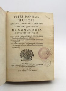 Estimation Livre ancien - Couverture du livre Estimation du livre « alnetanae Quaestiones de Concordia rationis et fidei »