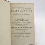 Couverture du livre Estimation du livre « palingenesia Librorum juris veterum sive pandectarum »