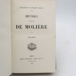 Couverture du livre Estimation du livre « oeuvres complètes de Molière »
