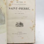 Couverture du livre Estimation du livre « oeuvres de Jacques-Henri-Bernardin de Saint-Pierre »